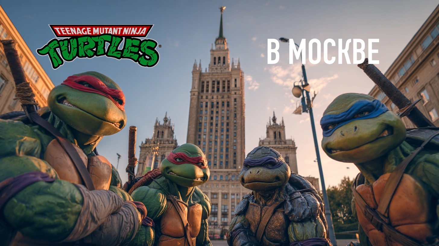 Черепашки ниндзя и Гуф