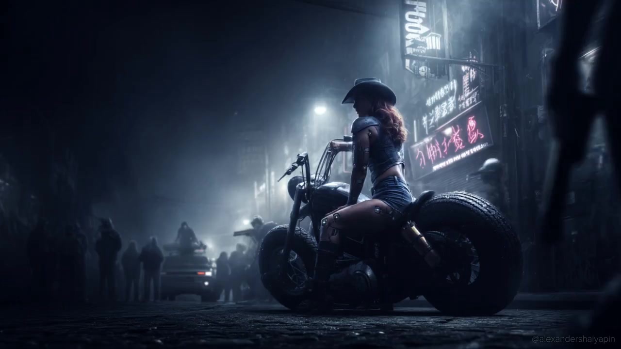 Кадр из работы «Трейлер "AGI 2099"»